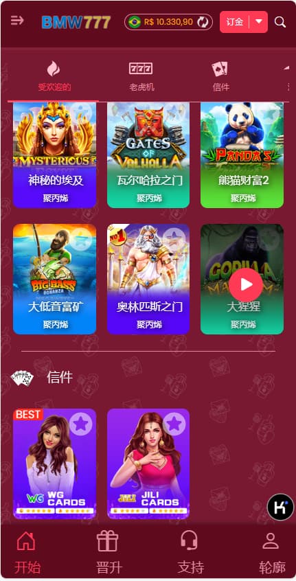 图片[3]-BMW777源码/巴西版电子娱乐源码/多语言PG游戏源码/接口api+本地游戏-970kk