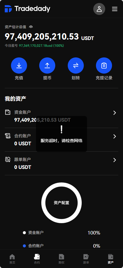 图片[6]-Tradedady跟单交易所源码/永续合约/交割/期权/机器人/SaaS服务/商用百万并发-970kk