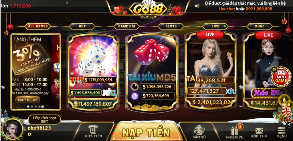 首发越南棋牌Go88/ClientGame程序源码node.js+Cocos Creator-970kk